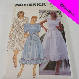Butterick 6538 clothing pattern Dress 6-10 UNCUT Ruffles & Bow